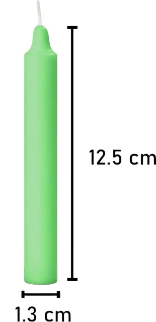 Small Candle - Green